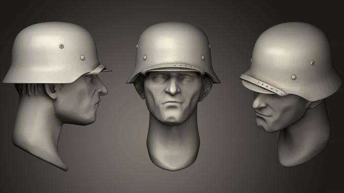 Military figurines (STKW_0460) 3D model for CNC machine
